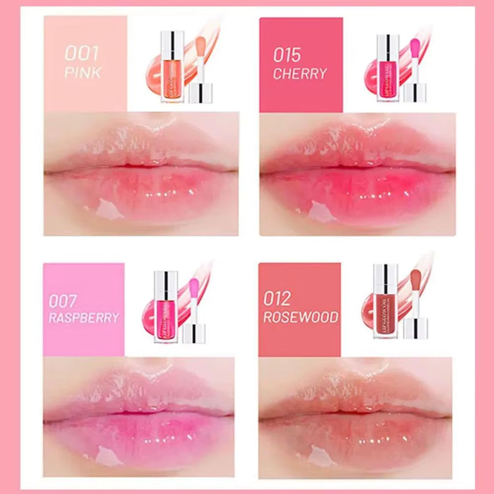 6Ml Hydrating Lip Oil Hydrating Plumping Lip Gloss Balm Lip Maximizer Lip Gloss Moisturizing Lipstick Tinted Lip Plumper Serum