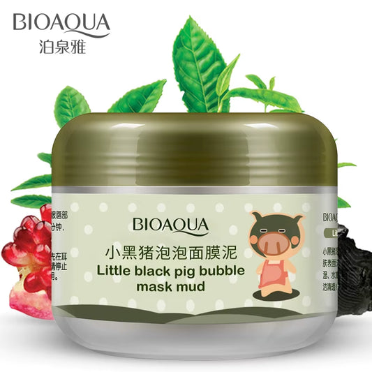 BIOAQUA Collagen Moisturizing Face Mask Deep Cleaning Blackhead Removal Oil Control anti Wrinkle Facial Mask Mud Skin Care