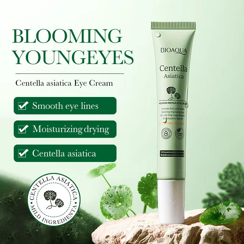 1/2/3Pcs BIOAQUA Centella Asiatica Eye Cream anti Dark Circles Removal Eye Bags Moisturizing Firming Eyes Creams Skin Care