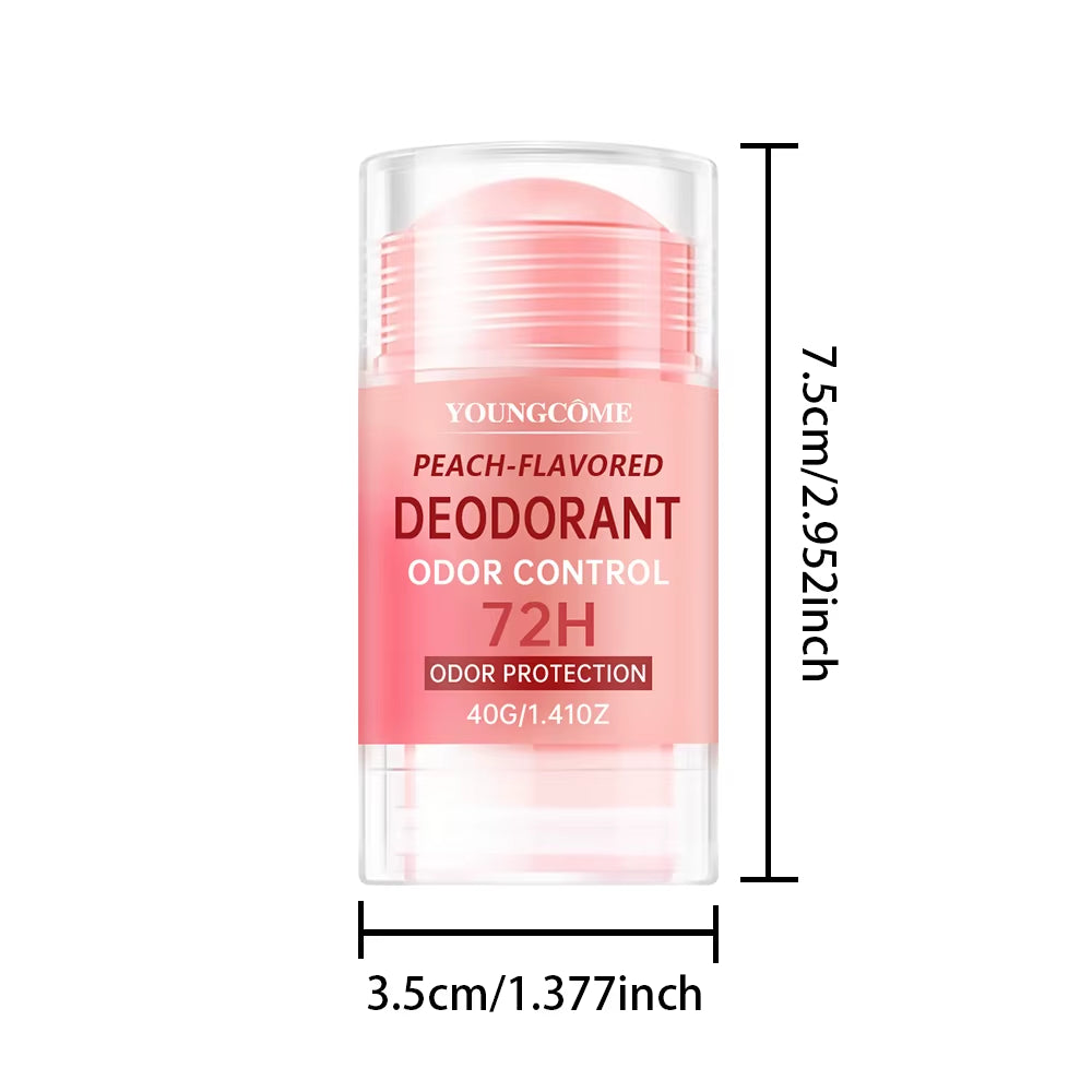 Women'S Peach Vanilla Deodorant Lotion Multiple Fruits Perfume Remove Armpit Odor Underarm Atmosphere Long Lasting Fragrance