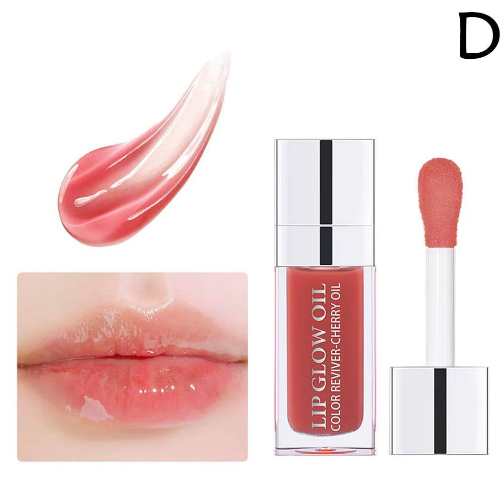6Ml Hydrating Lip Oil Hydrating Plumping Lip Gloss Balm Lip Maximizer Lip Gloss Moisturizing Lipstick Tinted Lip Plumper Serum