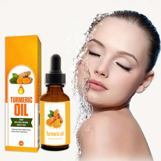 Turmeric Oil 30Ml - for the Face Turmeric Serum for Dark Spots Corrector Serum for Face & Body, anti Aging Facial Serum for Women Men, Reduces Hyperpigmentat