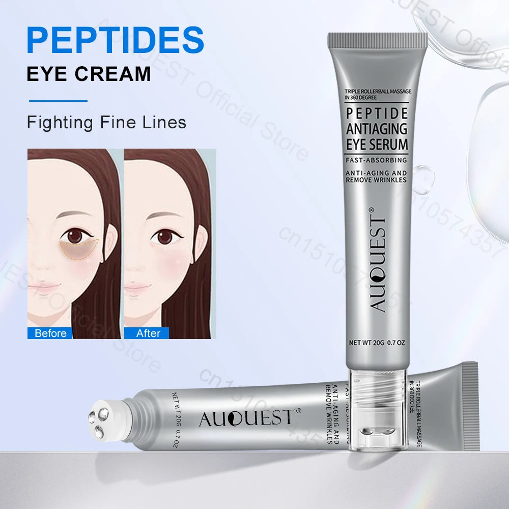Dark Circles Remover Eye Cream Eye Bags Fine Line Firming Wrinkle Peptide under Eye Dark Circle Removal Cream Skin Care Products