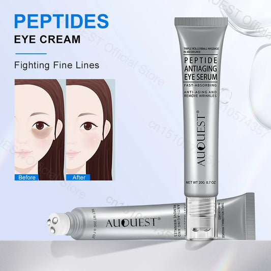 Dark Circles Remover Eye Cream Eye Bags Fine Line Firming Wrinkle Peptide under Eye Dark Circle Removal Cream Skin Care Products