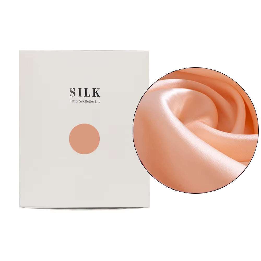 100% Pure Real Silk Pillowcase Two Sides Natural Mulberry Silk Pillow Case with Hidden Zipper Soft Breathable Good for Hair&Skin