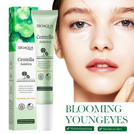 1/2/3Pcs BIOAQUA Centella Asiatica Eye Cream anti Dark Circles Removal Eye Bags Moisturizing Firming Eyes Creams Skin Care