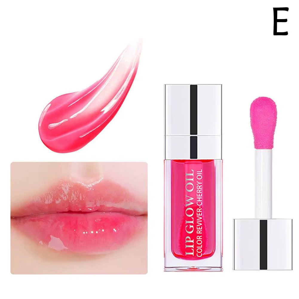 6Ml Hydrating Lip Oil Hydrating Plumping Lip Gloss Balm Lip Maximizer Lip Gloss Moisturizing Lipstick Tinted Lip Plumper Serum