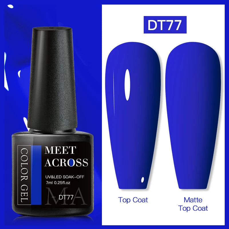 7Ml Fluorescent Gel Nail Polish Vernis Summer Neon Semi Permanent UV Gel Varnish Nail Art Manicure for Nails