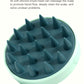 Silicone Shampoo Scalp Hair Massager Head Body Scalp Massage Brush Scalp Massage Brush Comb Magic Handle Brush Spa Massage Brush