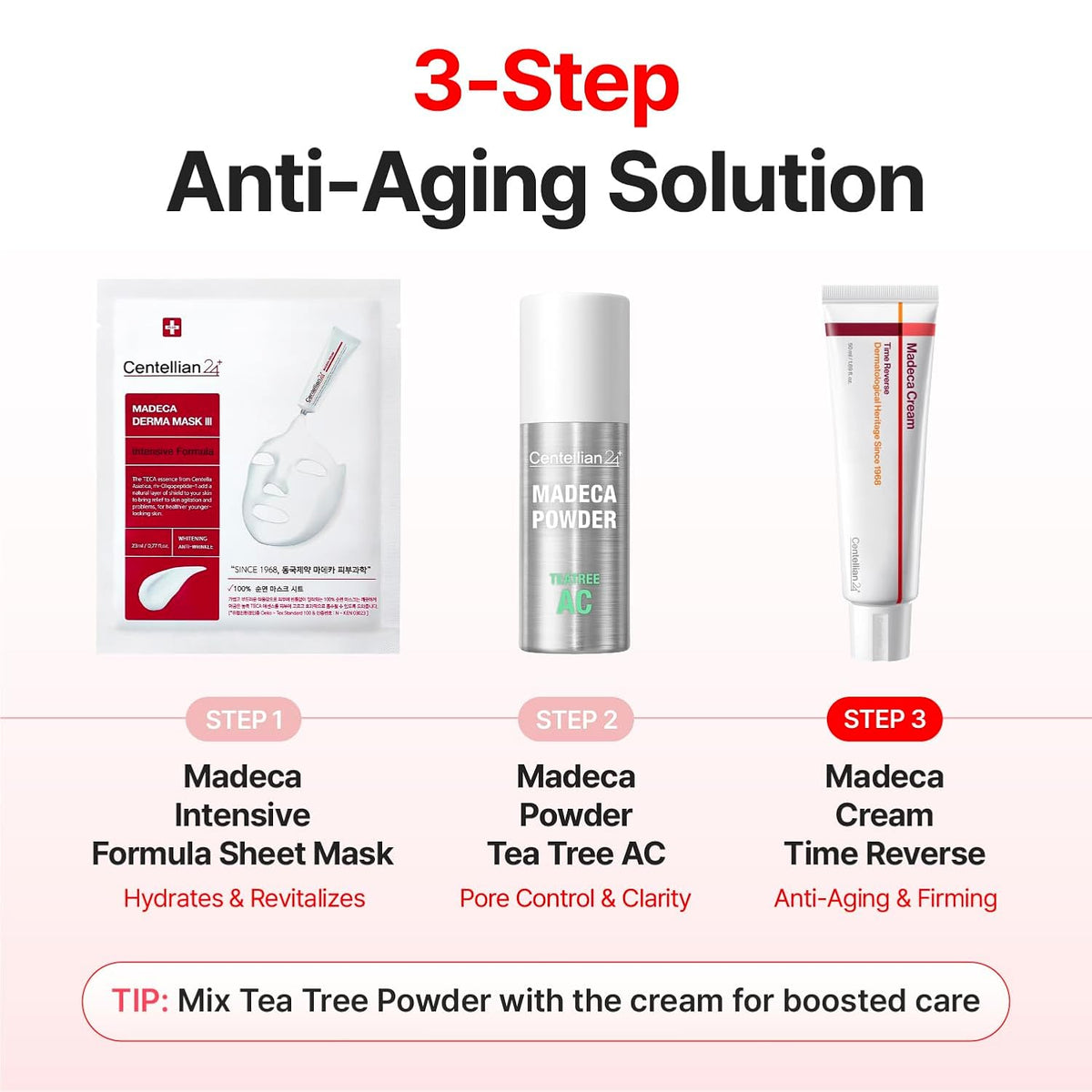 Madeca Cream Time Reverse, TECA Anti-Aging Moisturizer