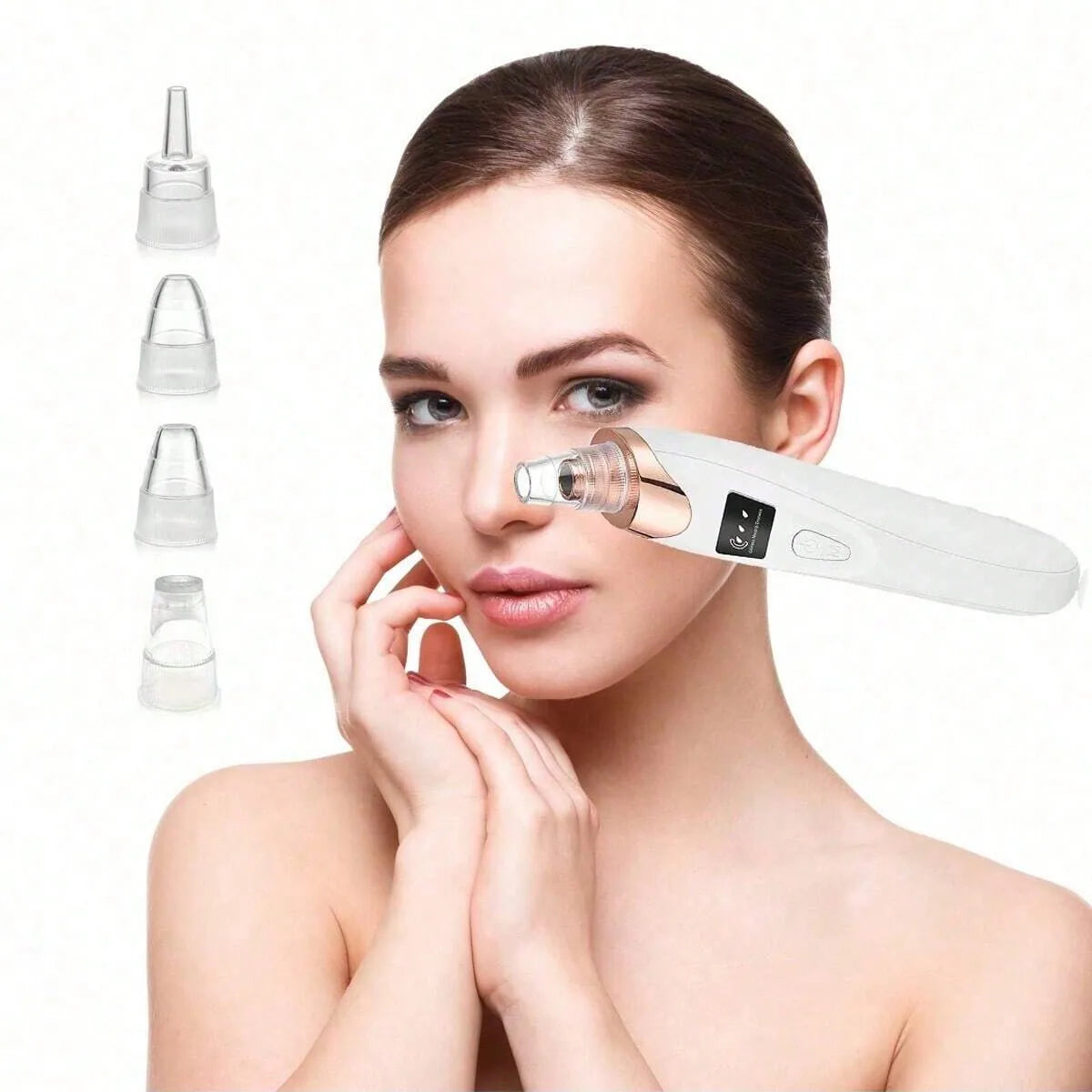 Electric Facial Skin Care Pore Removal Cleanser Vacuum Acne Removal for Deep Facial Pores 5 Suction Power Blackhead Remover Pore