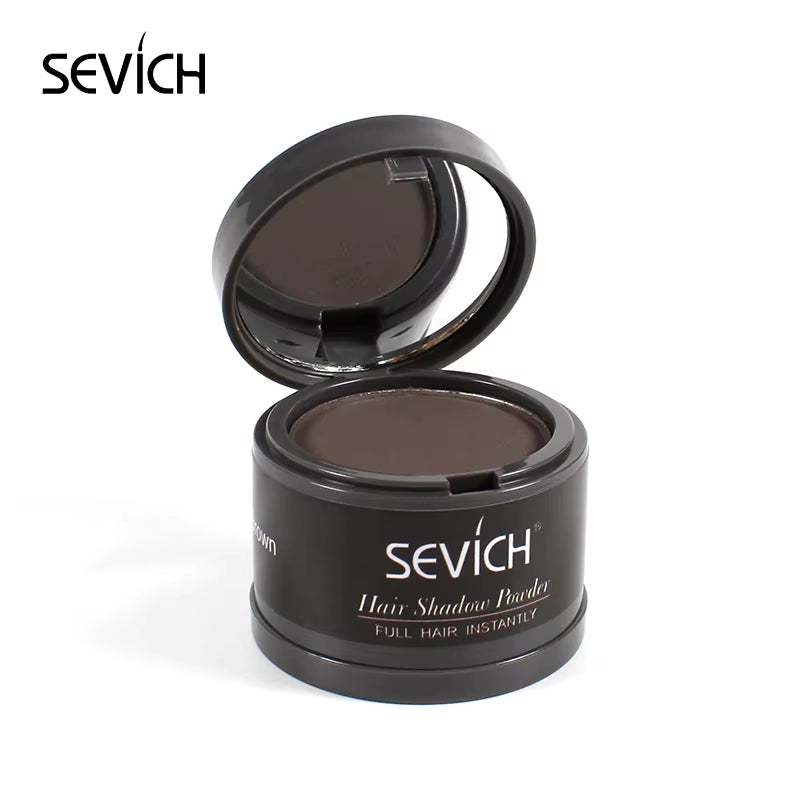 Sevich Hair Line Powder 4G Black Root Cover up Natural Instant Waterproof Hairline Shadow Powder Hair Concealer Coverage 13Color