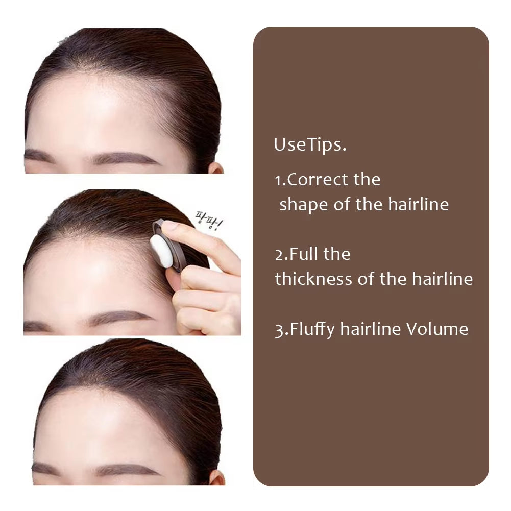 Sevich Hair Line Powder 4G Black Root Cover up Natural Instant Waterproof Hairline Shadow Powder Hair Concealer Coverage 13Color
