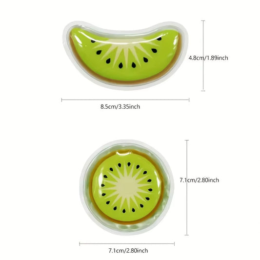 4Pcs Gel Ice Pack Reusable Cooling Eye Pads under Eye Patches Eye Hot Cold Treatment for Redness, Eye Relax