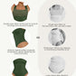Bodysuit Seamless Square Neck Tummy Control Shapewear Bodysuit