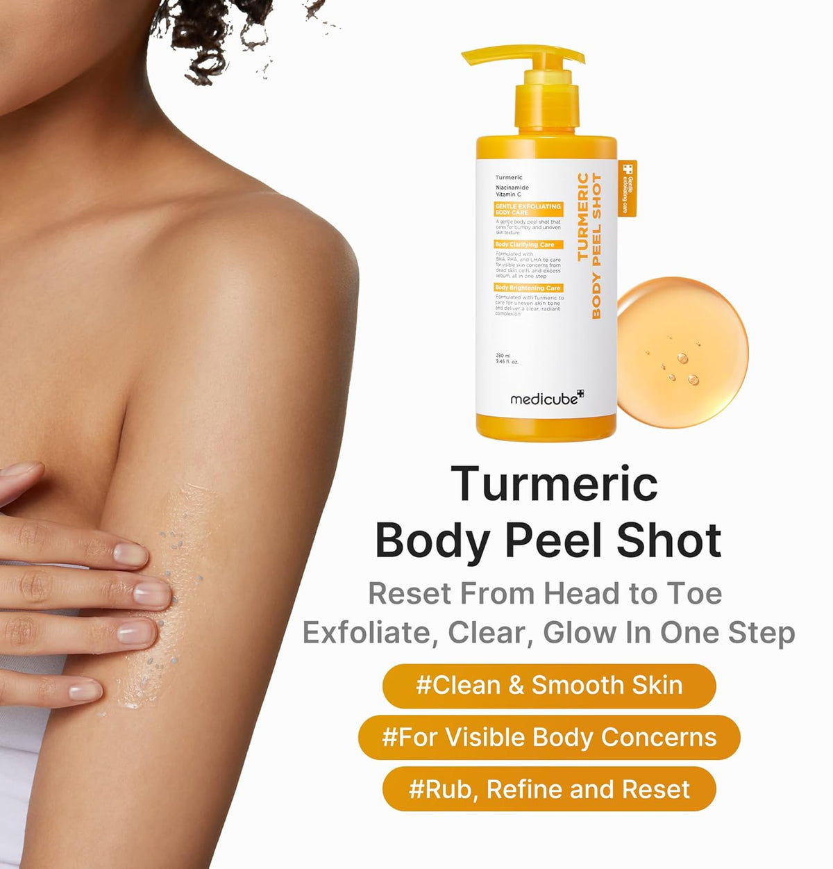 Body Peel Shot Duo - Hypochlorous Acid & Kojic Acid Body Peel Shot