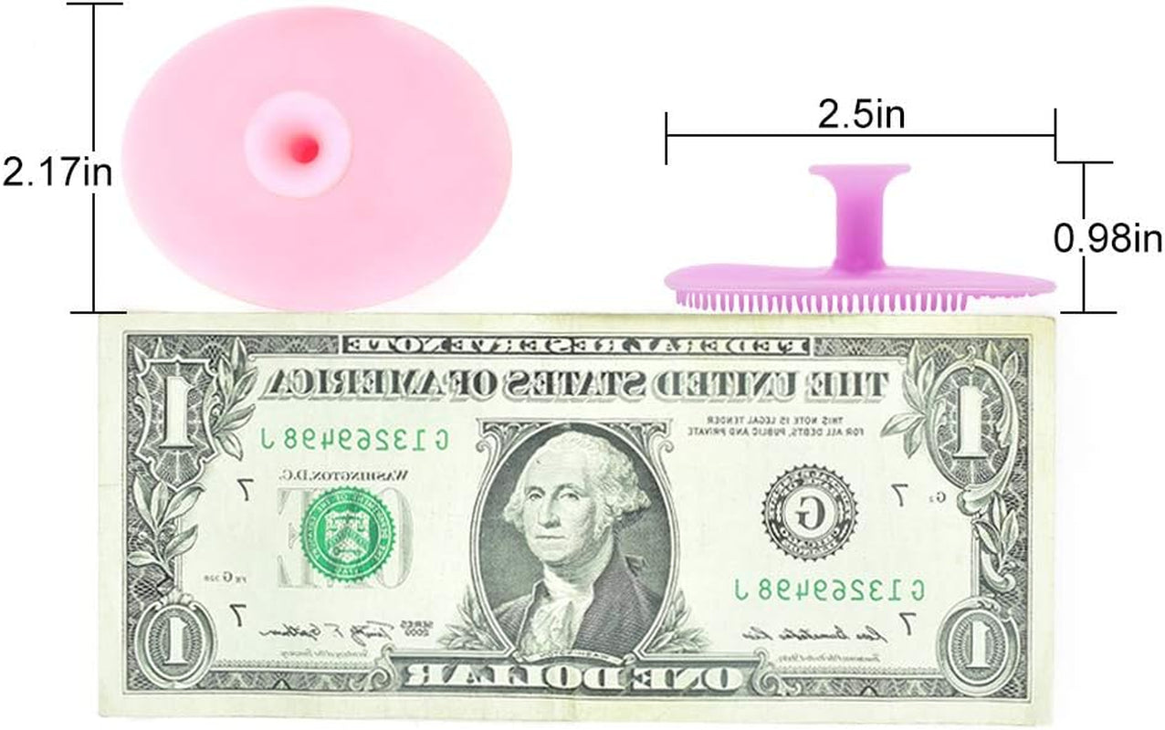 10PCS Silicone Facial Cleansing Brush,Super Soft Face Scrub Clean Brush, Acne Blackheads Removing Handheld Face Scrubber,For Sensitive, Delicate, Dry Skin