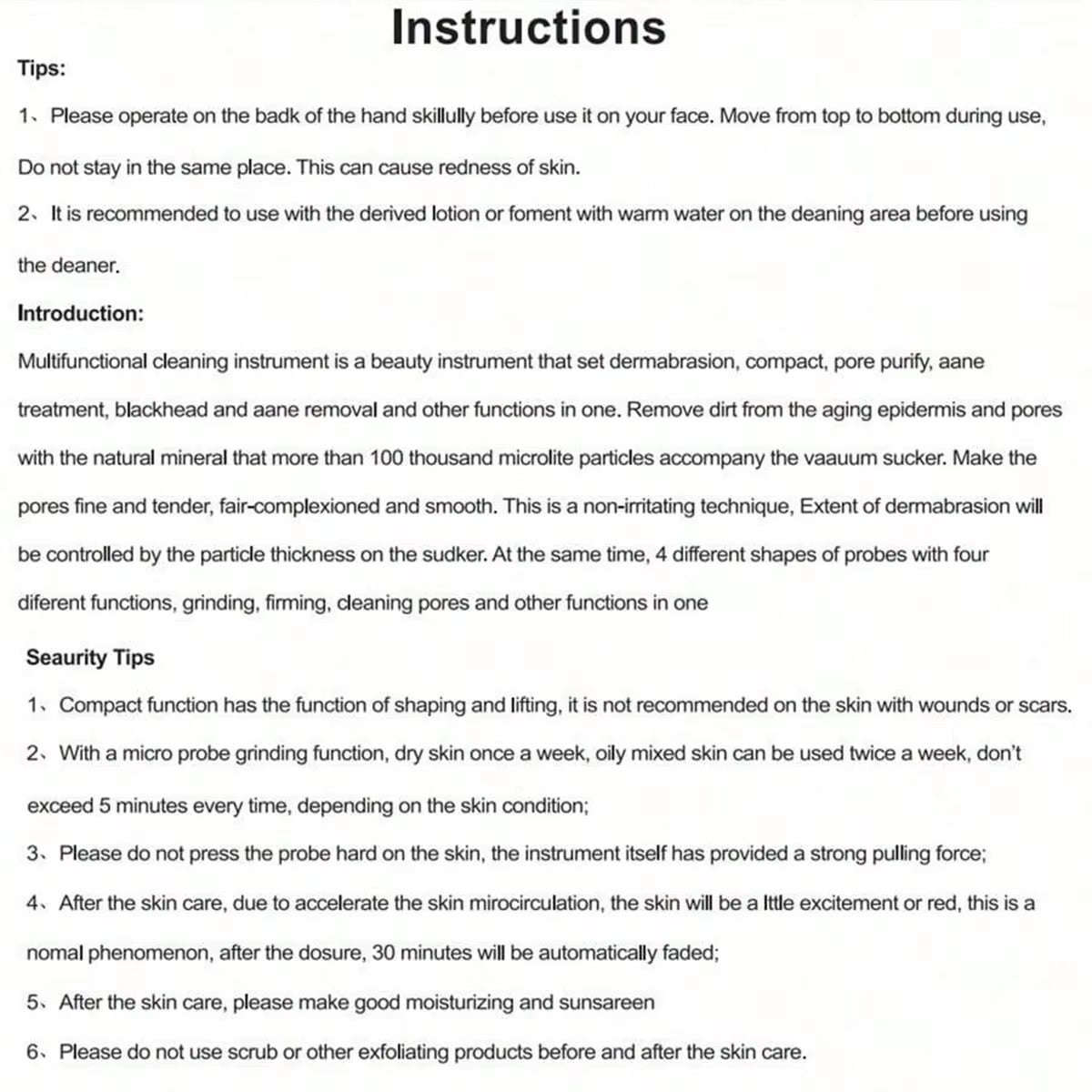 Electric Facial Skin Care Pore Removal Cleanser Vacuum Acne Removal for Deep Facial Pores 5 Suction Power Blackhead Remover Pore