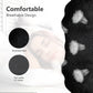 Shiatsu Shoulder Back and Neck Massager with Heat, Electric Deep Tissue Kneading Massage Pillow, Black