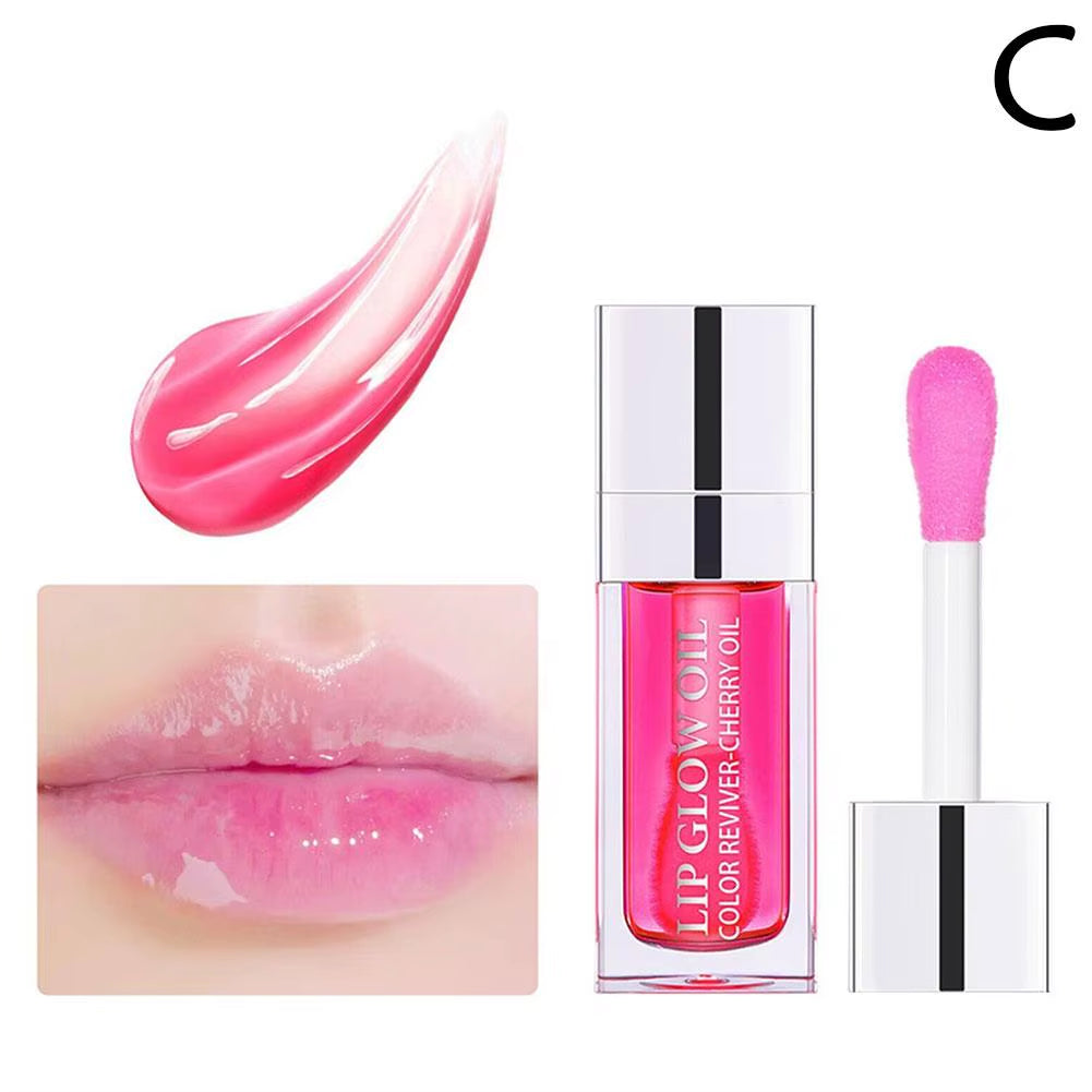 6Ml Hydrating Lip Oil Hydrating Plumping Lip Gloss Balm Lip Maximizer Lip Gloss Moisturizing Lipstick Tinted Lip Plumper Serum