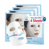 Ceramide Ato Concentrate Gel Face Mask | 34G X 4Ea, Ceramide & Collagen Hydrating Overnight Hydrogel Mask with Hyaluronic Acid, Korean Pore Tightening Sleep Mask, Glass Skin Glow