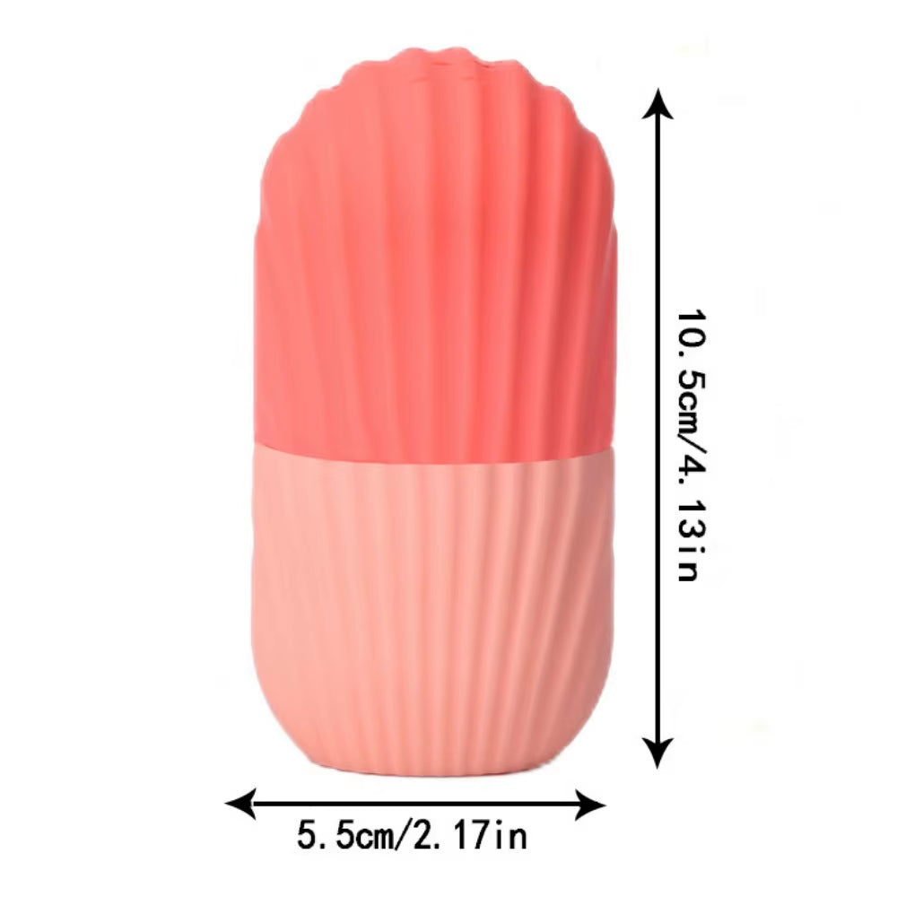 Ice Face Roller Facial Lifting Contouring Tools Silicone Ice Cube Face Massager Neck Eye Massage Roller Beauty Skin Care Tools