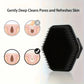1/3-Piece Facial Cleansing Tool Set, Stainless Steel Heart-Shaped Scraping Tool, Ice Roller, Silicone Facial Brush