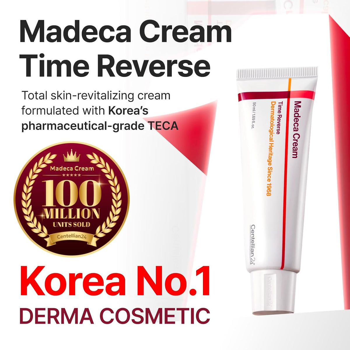 Madeca Cream Time Reverse, TECA Anti-Aging Moisturizer