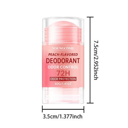 Women'S Peach Vanilla Deodorant Lotion Multiple Fruits Perfume Remove Armpit Odor Underarm Atmosphere Long Lasting Fragrance