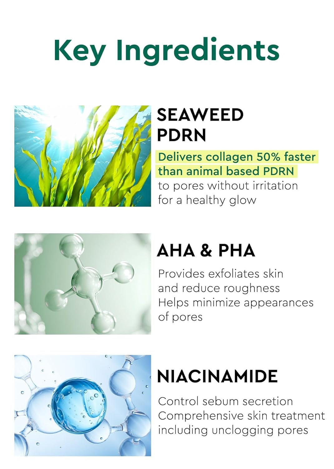 Bewants Seaweed PDRN Glow Peel off Jelly Mask | Pore Minimizing Peel off Face Mask | Soothing PDRN Skincare & Vegan Skincare for Korean Glass Skin, 3.38 Fl Oz