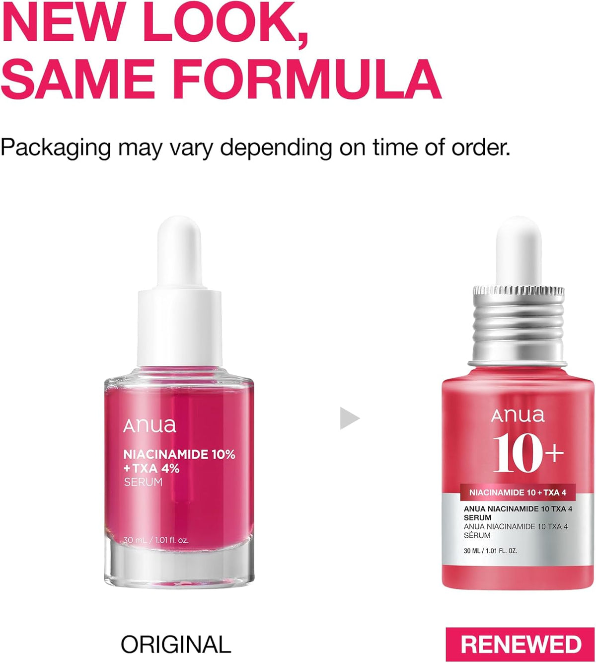 Niacinamide 10 + TXA 4 Serum, Korean Skincare, 1.01 Fl.Oz | Dark Spot Care, Hyaluronic Acid, Tranexamic Acid, Lightweight & Hydrating All-In-One Daily Facial Serum for Glass Skin