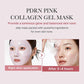 Pink Collagen Gel Salmon Pdrn Facial Mask,Deep Hydrating,Moisturizing and Firming Hydrogel Jelly Face Sheeets,Balance Skin Tone