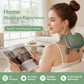 Neck Massager, Bionic Heated Massager, Cordless Portable Shiatsu Neck and Back Massager, 4D Kneading Massage, Simulated Human Hand Design for Pain Relief Deep Tissue and Muscle Relax