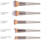 14-Piece Premium Synthetic Makeup Brush Set for Foundation, Powder, Concealers, Eye Shadows, and Blush