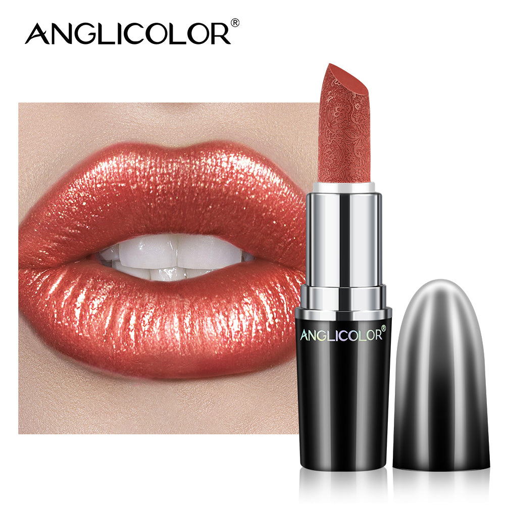Lip Lipstick Lip Gloss Waterproof Long Lasting Matte Lipstick Glossy Women'S Vegan Lipstick