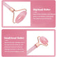 Natural Rose Quartz Jade Roller Gua Sha Scraper Set Facial Massager Roller Jade Stone Guasha Face Lift Skin Care Massage Tools