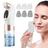 Face Beauty Pore Vacuum Facial Cleaner, Blackhead Remover, USB Charging Water Circulation Facial Cleaning Tool