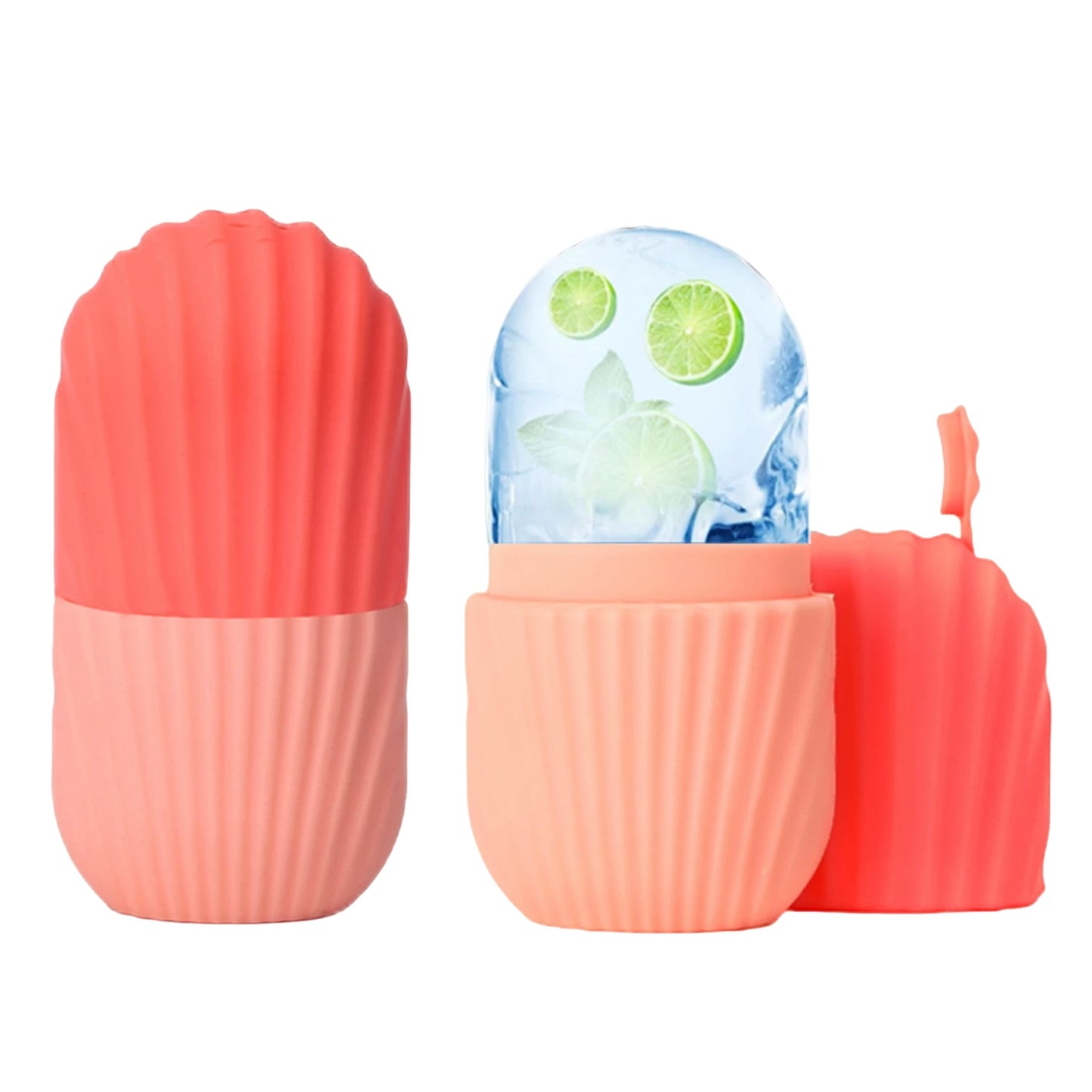 Ice Face Roller Facial Lifting Contouring Tools Silicone Ice Cube Trays Ice Globe Balls Eye Face Massager Beauty Skin Care Tools