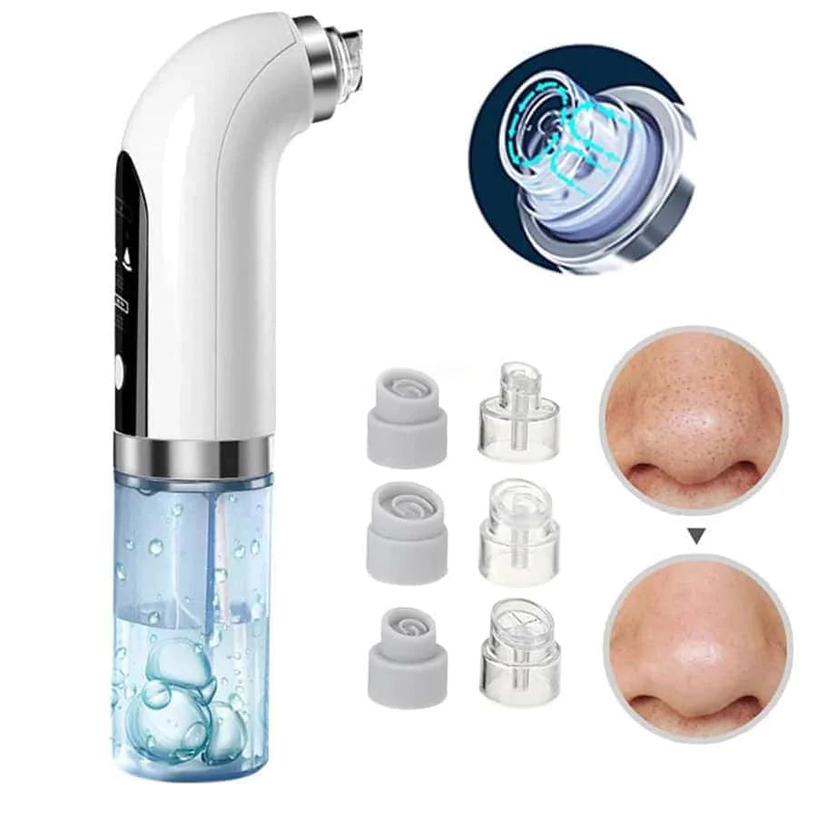 Face Beauty Pore Vacuum Facial Cleaner, Blackhead Remover, USB Charging Water Circulation Facial Cleaning Tool
