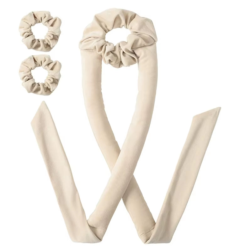 Heatless Curling Rod Headband Soft Hair Curler No Heat Hair Rollers Curlers Lazy Sleeping Curls Curling Scrunchie Styling Tools