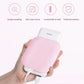 USB Portable Hand Held Pocket Makeup Mirror LED Vanity Mirror with Touch Screen Dimming Makeup Mirror