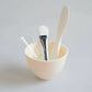 3/4Pcs Face Mask Brush Set Reusable Mask Mixing Bowl Facial Applicator Spatula Stirring Soft Fan Facial Brushes Makeup Supplies