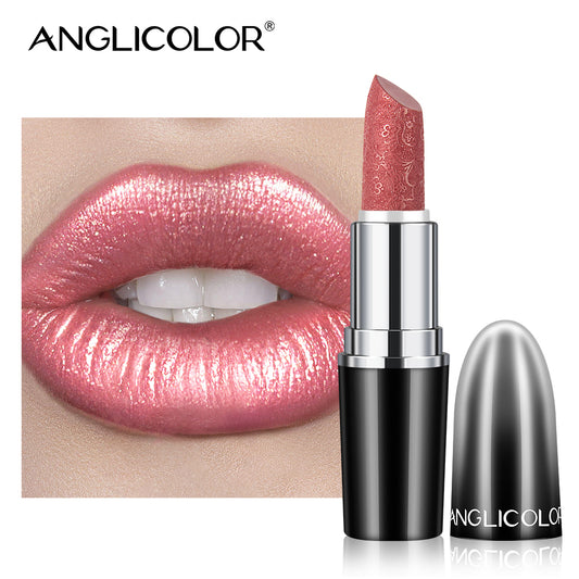Lip Lipstick Lip Gloss Waterproof Long Lasting Matte Lipstick Glossy Women'S Vegan Lipstick