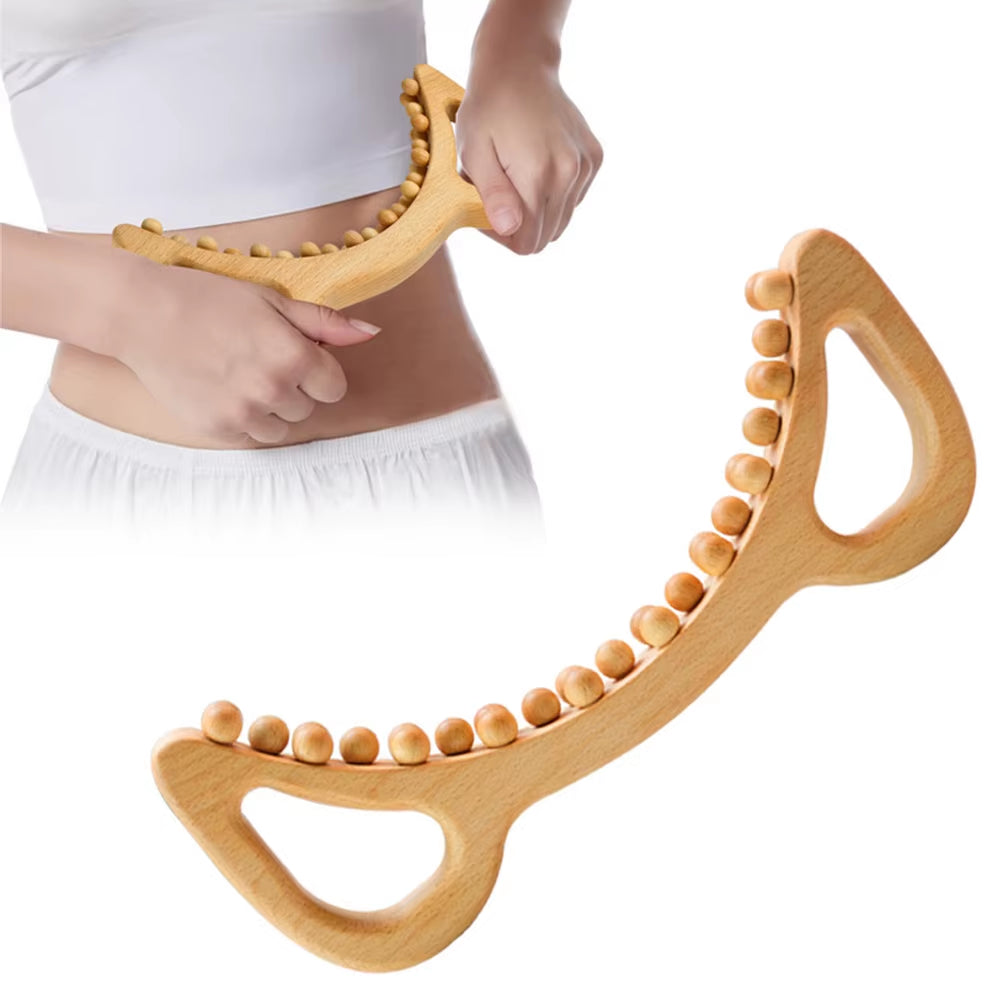 Wood Therapy Massage Tools,Cellulite Massager Body Slim Brush,Maderoterapia Kit Colombiana for Lymphatic Drainage,Anti Cellulite