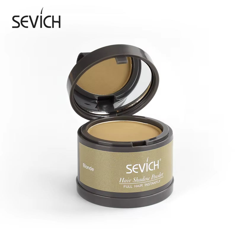 Sevich Hair Line Powder 4G Black Root Cover up Natural Instant Waterproof Hairline Shadow Powder Hair Concealer Coverage 13Color