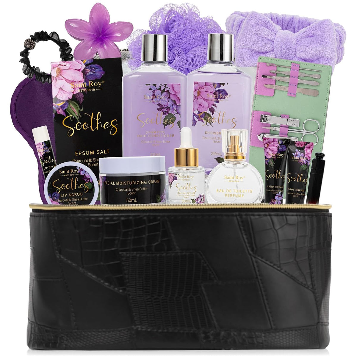 Birthday Gifts for Women Spa Gift Baskets Bath Set for Women Self Care Kit