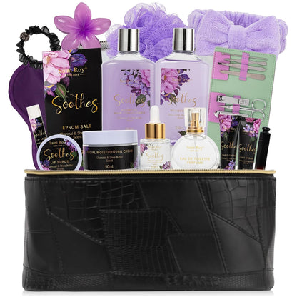 Birthday Gifts for Women Spa Gift Baskets Bath Set for Women Self Care Kit