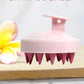 Silicone Shampoo Scalp Hair Massager Head Body Scalp Massage Brush Scalp Massage Brush Comb Magic Handle Brush Spa Massage Brush