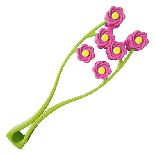 Facial Massager Roller Portable Flower Shape anti Wrinkle Face-Lift Slimming Face Relaxation Massage Roller Beauty Tools Hot