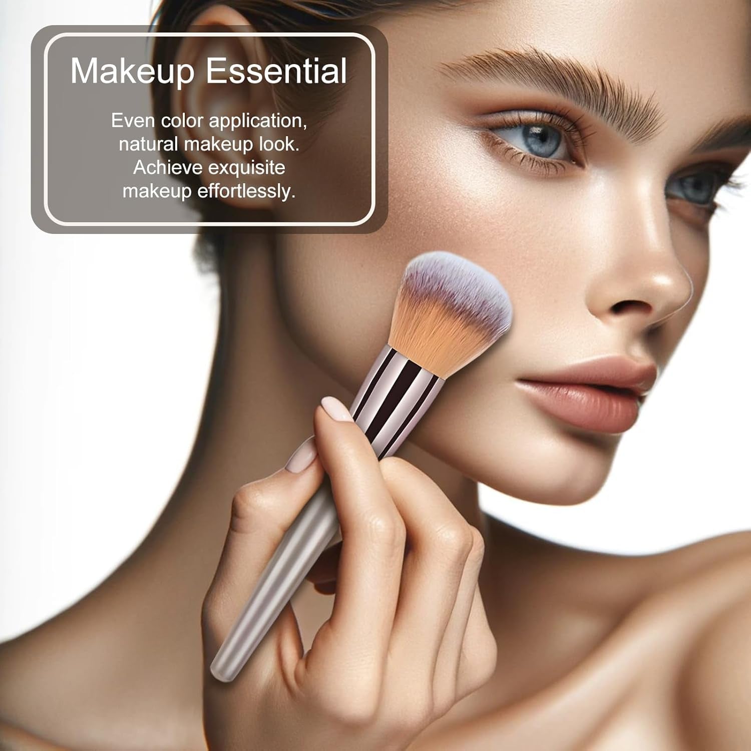 14-Piece Premium Synthetic Makeup Brush Set for Foundation, Powder, Concealers, Eye Shadows, and Blush